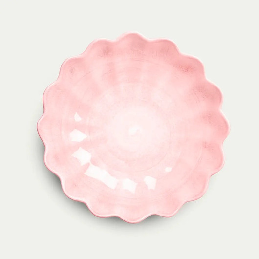 Oyster kulho 24 cm vaaleanpunainen