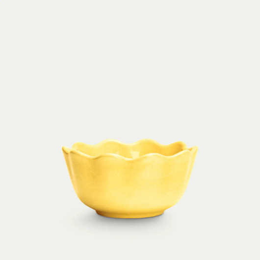 Oyster kulho 13 cm/30 cl keltainen