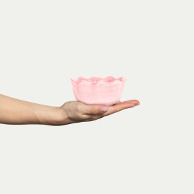 Oyster kulho 13 cm/30 cl vaalea roosa