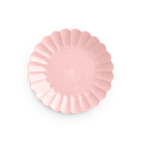 Oyster lautanen 28 cm vaaleanpunainen