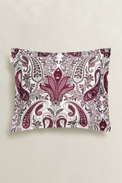 Key West Paisley tyynyliina 50x60 Vibrant Burgundy