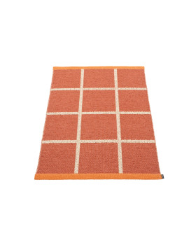 Criss Pop Brick / Cream / Pale Orange matto 70x100 cm