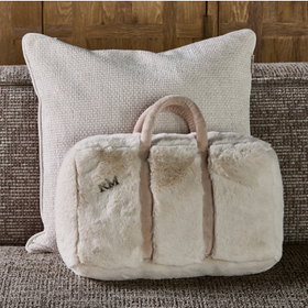 RM Handbag Faux Fur tyyny Riviera Maison
