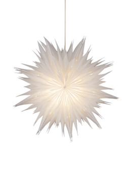 Roxy paperitähti 50cm, valkoinen