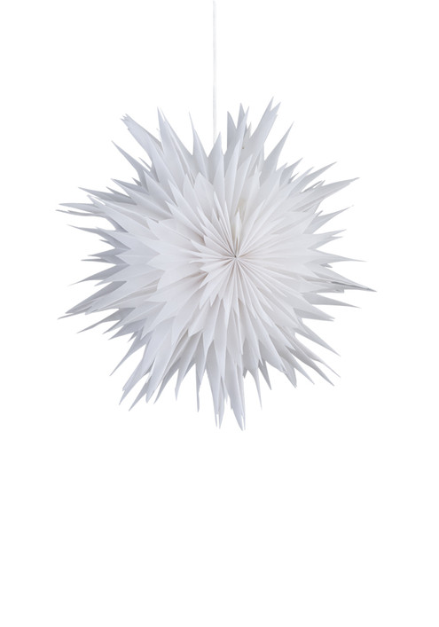 Roxy paperitähti 50cm, valkoinen