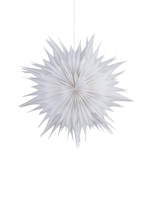Roxy paperitähti 50cm, valkoinen
