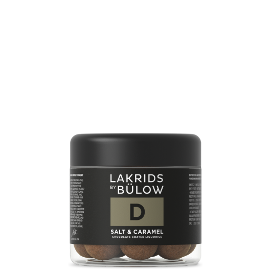 Small D Salt Caramel choc coated liquorice