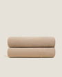 Soft viscose torkkupeitto 130x160, beige