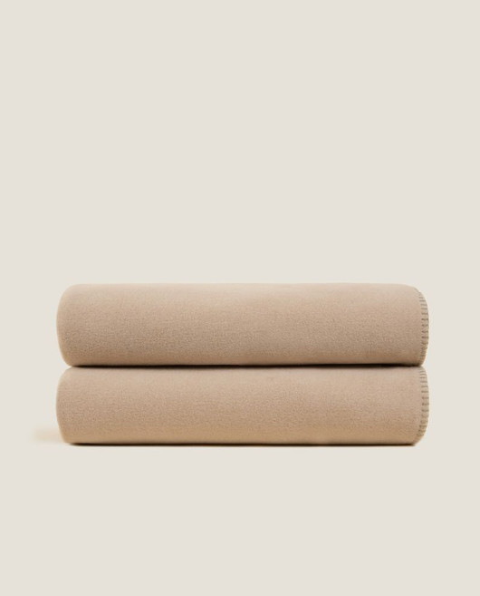 Soft viscose torkkupeitto 130x160, beige