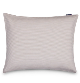 Raidallinen Lyocell-flanelli tyynyliina Beige/White