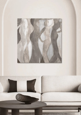 Edenin sävyt maalaus 90x90 cm