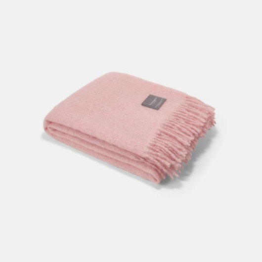 Mohair torkkupeite Roosa 130x170, Stackelbergs