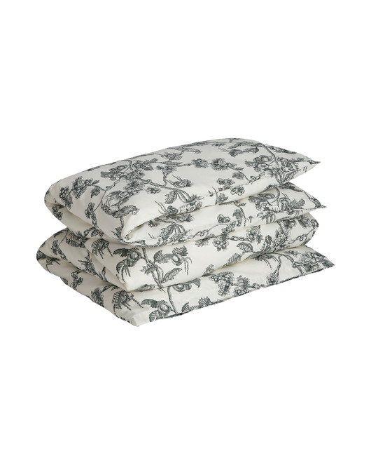 Gant Tree print pussilakana 150x210 Tartan green
