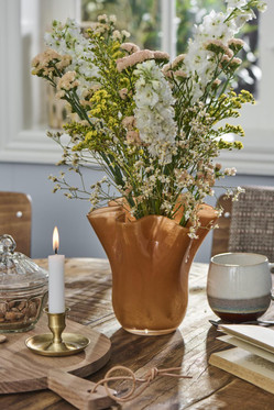 Messinki kynttilänjalka Ø:2.2 kynttilälle, Ib Laursen