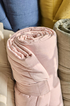 Classic tikkipeite vaaleanpunainen 130x180