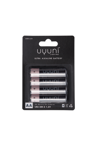 Uyuni AA paristot 1,5V, 4 kpl/pkt
