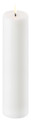 Led pöytäkynttilä valkoinen 5,8 x 22 cm, Uyuni