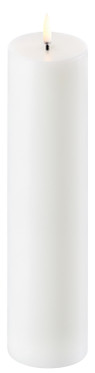 Led pöytäkynttilä valkoinen 5,8 x 22 cm, Uyuni