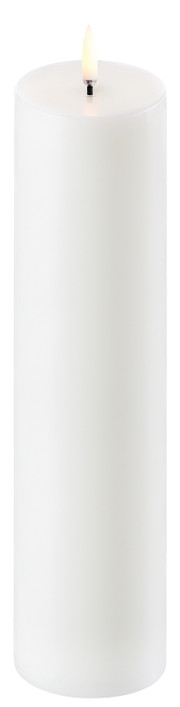 Led pöytäkynttilä valkoinen 5,8 x 22 cm, Uyuni