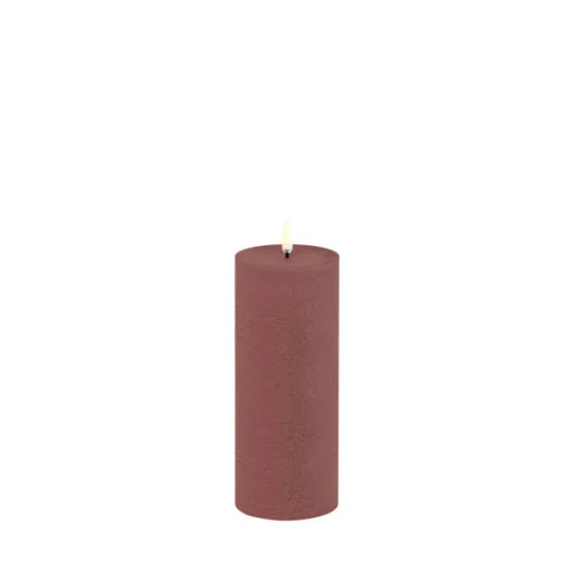 Led pöytäkynttilä Terracotta rustic 7,8 x 20,3 cm, Uyuni
