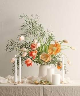 Uyuni Led-kruunukynttilä karmiininpunainen 2,3 x25 cm, 2kpl/pakkaus