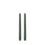 Uyuni Led-kruunukynttilä oliivin vihreä 2,3 x25 cm, 2kpl/pakkaus