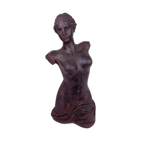 Lady -Figuuri /torso tummanruskea