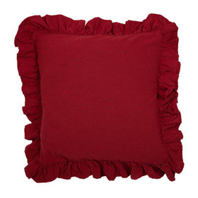 Vide röyhelö tyynynpäällinen punainen 45x45 Fondaco