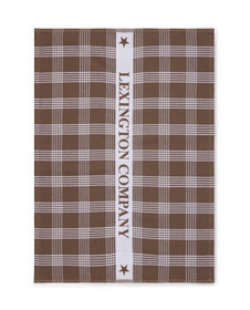 Luomupuuvillainen froteekeittiöpyyhe, kivenharmaa/valkoinen