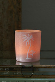 Palm Lane Votive Pink, Riviera Maison