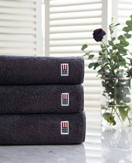  Original  Bath Towel Charcoal koko 50x70 cm, Lexington