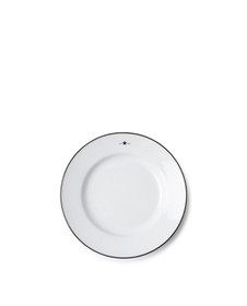 Stoneware Dessert Plate, White, Lexington