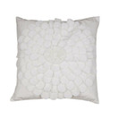 Cilla kukkatyyny, valkoinen