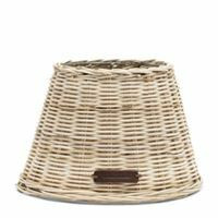 Rustic Rattan Naxos Lampshade,  Koko 24x18, Riviera Maison 