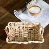 Rustic Rattan Benoa Mini Tray, Riviera Maison 