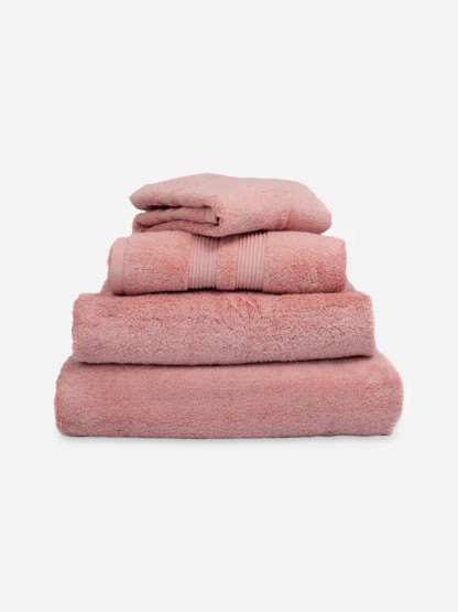 Fontana Towel Organic 50x70 Rosa, Mille Notti