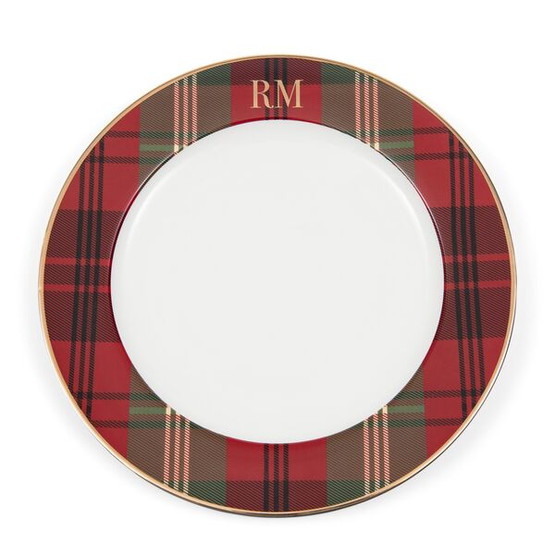 RM Classic Tartan Breakfast Plate