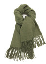 Scarf Blended With Cashmere, Khaki