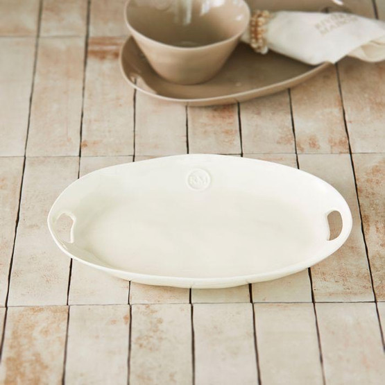 Portofino Serving Plate White, Riviera Maison