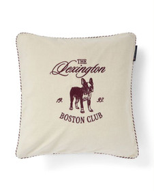 Boston club luomupuuvillasamettinen tyynynpäällinen, lexington