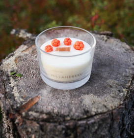 Puusydänkynttilä Hillaherkku