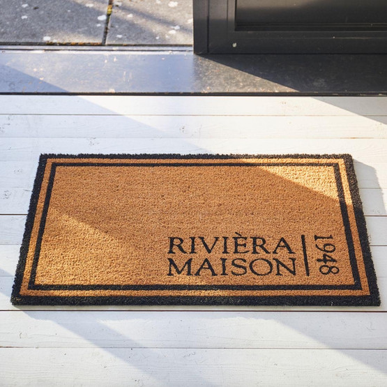 Monogram Classic Doormat, Riviera Maison