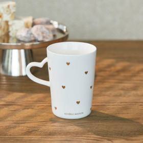 Love Mug gold L, Riviera Maison