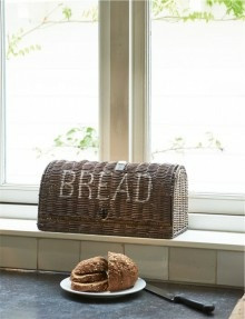 Rustic Rattan Bread Box, Riviera Maison 