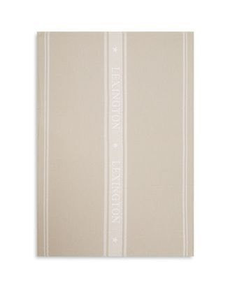 Icons Cotton Jacquard Star Kitchen Towel, Beige/White 50x70, Lexington