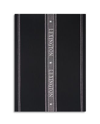 Icons Cotton Jacquard Star Kitchen Towel, Black 50x70, Lexington