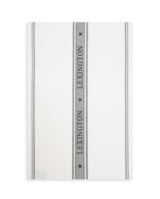Icons Cotton Jacquard Star Kitchen Towel, White 50x70, Lexington