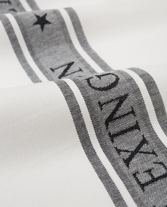 Icons Cotton Jacquard Star Kitchen Towel, White 50x70, Lexington
