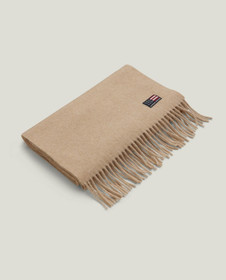 Kaulahuivi villaa, beige Lexington