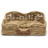 Rustic Rattan Fish Napkin Holder, Riviera Maison